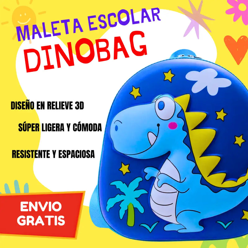 Maleta escolar Dinobag