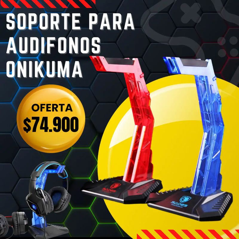 Soporte Base para Audífonos Onikuma