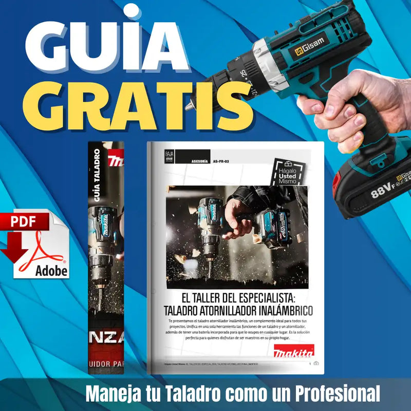 Taladro Inalambrico Makita 36V, Maletin con 20 accesorios + obsequio juegos de raches