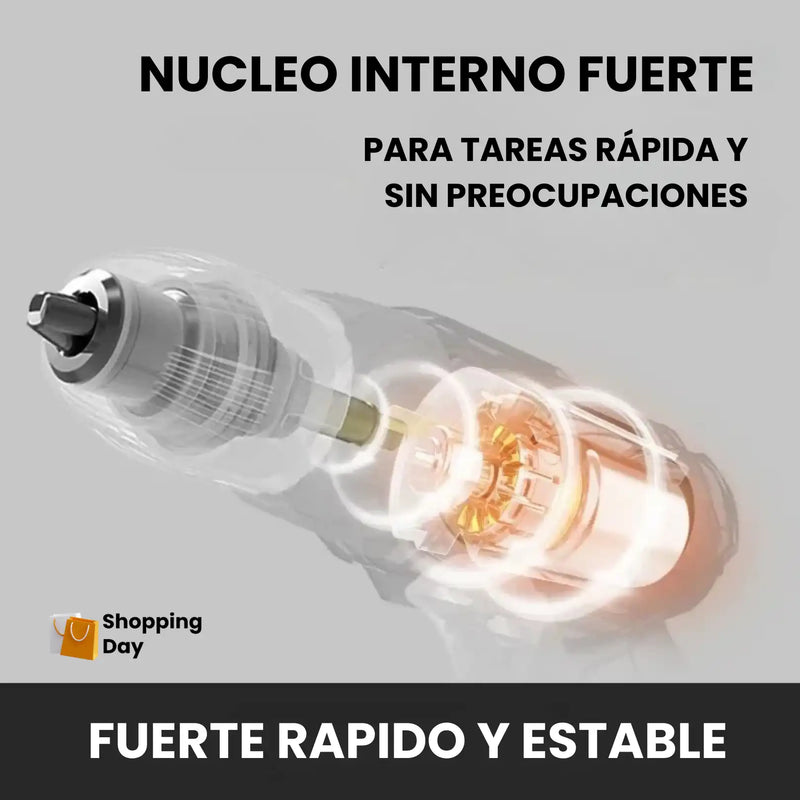 Taladro Inalambrico 18V DeWalt Luz Led Guia + Maletin + 20 Accesorios