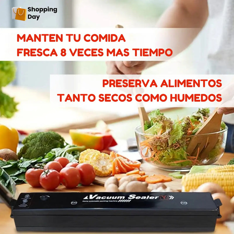 Máquina Selladora al Vacío de Alimentos + Obsequio