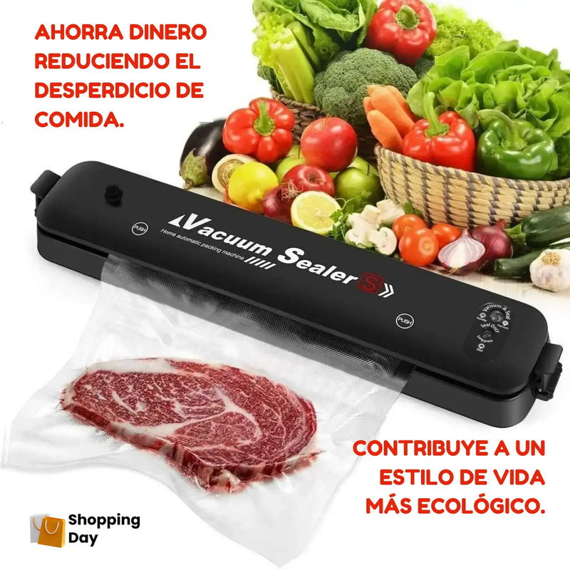 Máquina Selladora al Vacío de Alimentos + Obsequio