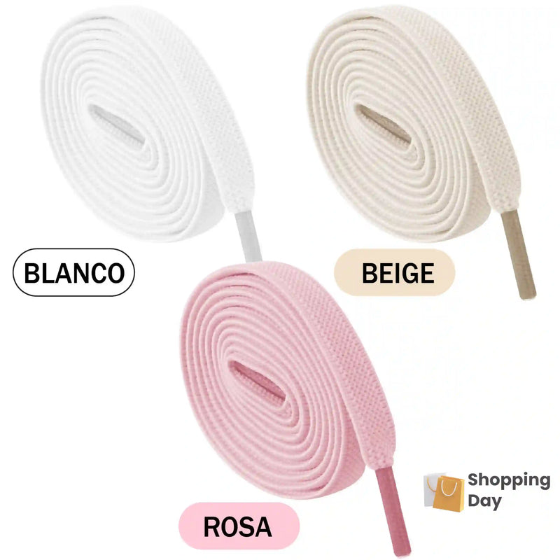 TrendyLaces™ – Cordones Elásticos con Broche para un Look Moderno y Cómodo