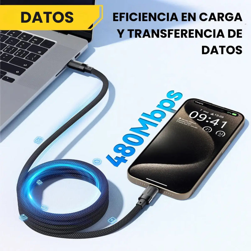 Cable Magnético Antienredos